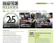 Tablet Screenshot of nesawg.org